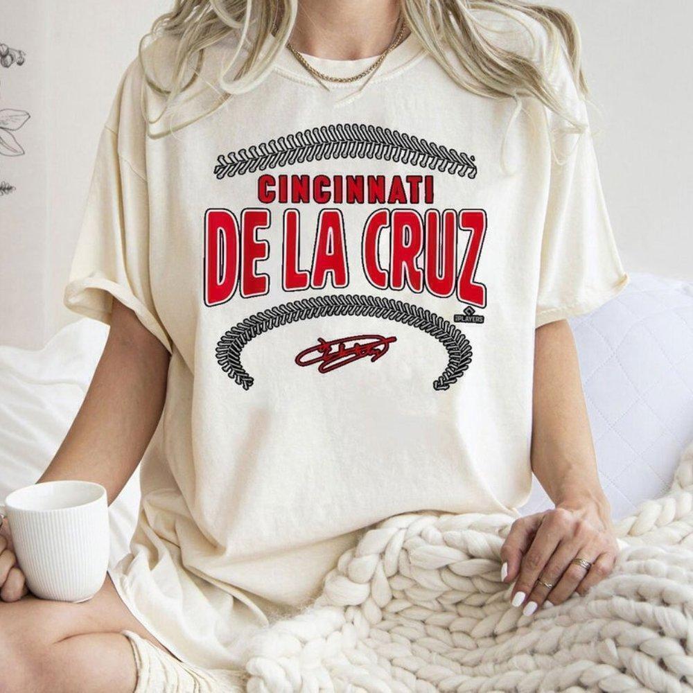 Elly De La Cruz Cincinnati Reds Baseball Fan T-Shirt